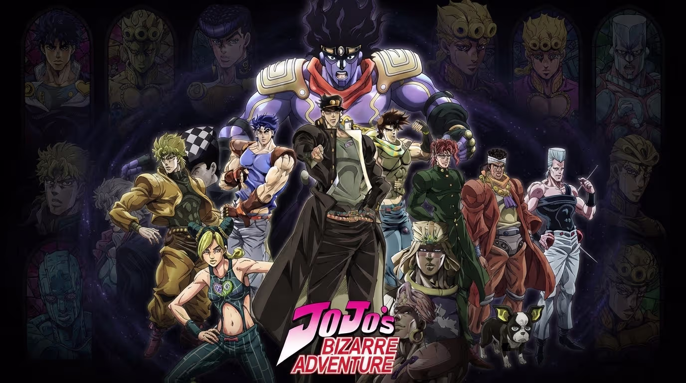 JoJo's Bizarre Adventure watch order cover