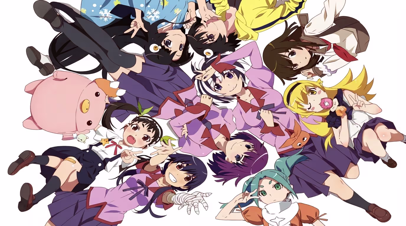 Monogatari Series watch order cover